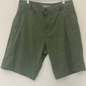 Dravus Day Hybrid Shorts Dark Green Size 30
